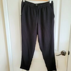 H&M Black Pull On Trouser Pants Sz 6